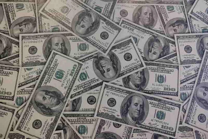 Lots of $100 bills